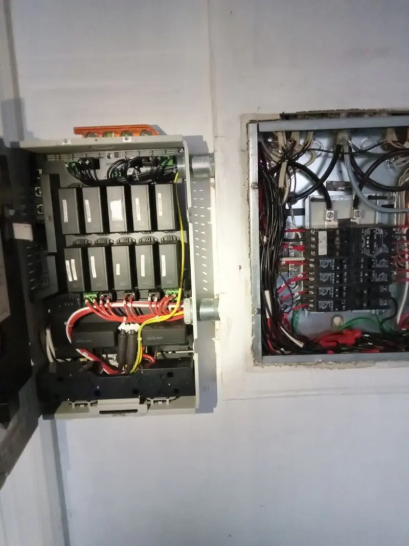Electrical panel upgrade completed for Indoor Lighting Installation in Wooster